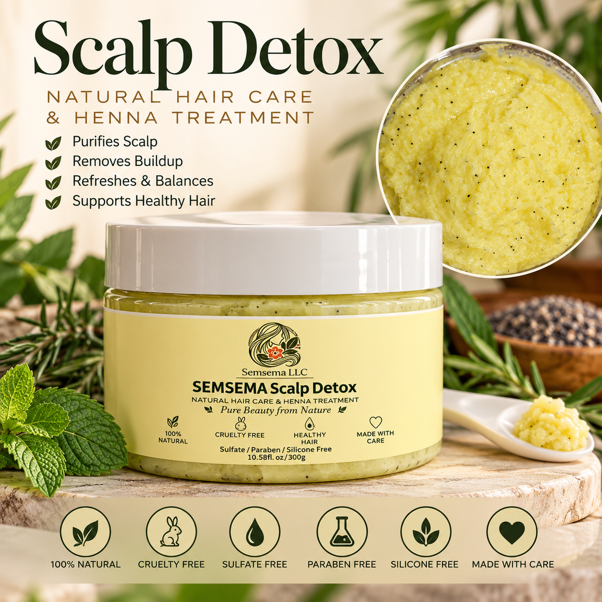 Scalp detox ￼￼