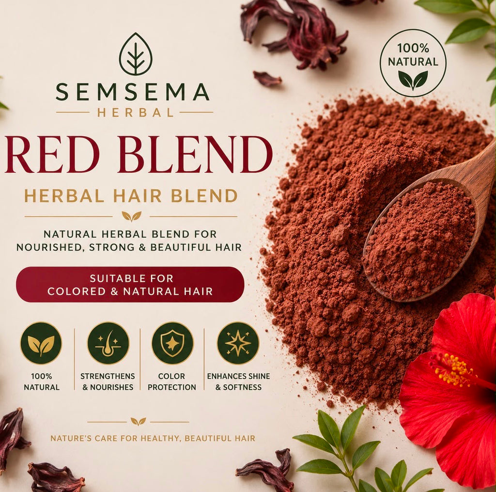 RED, HERBAL HAIR TREATMENT