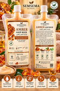 Amber hair mask